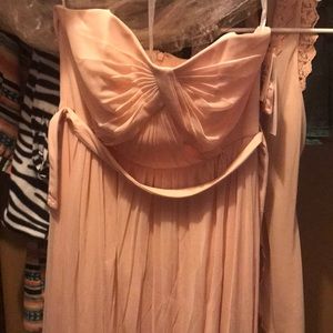 David’s Bridal Versa Bridesmaids dress.